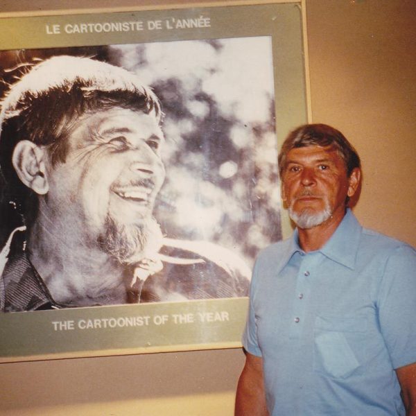 EWK utsågs till Årets politiska tecknare i världen flera gånger.