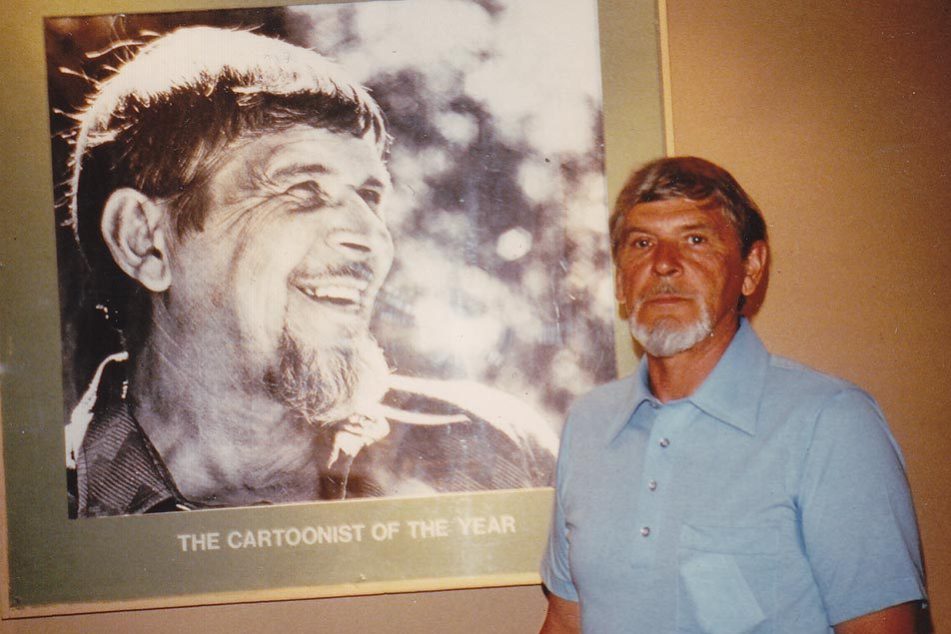 EWK utsågs till Årets politiska tecknare i världen flera gånger.