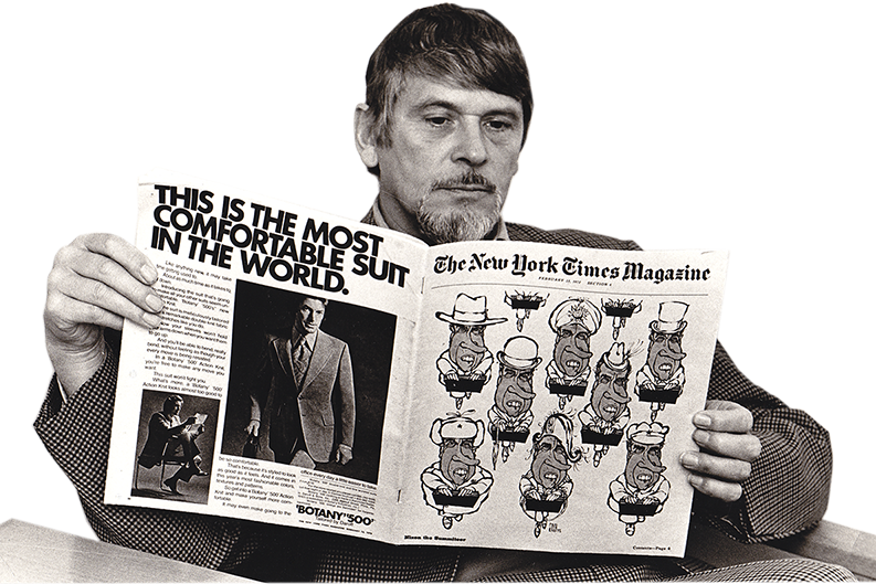 EWK i The New York Times Magazine 1972.